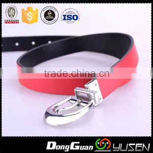 High Quality Double Use Dual Purpose Both Sides Ladies Genuine Leather Belt thumbnail-4