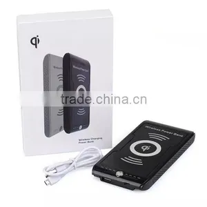QI Wireless Portable Phone Charger, Universal for Iphone Samsung Android Charger 8000mah thumbnail-6