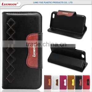 Hit Color Crazy Horse Pattern Pouch Case for Samsung Galaxy j1 s6 s5 G920f G920i G920a G920k G920l G920s thumbnail-2