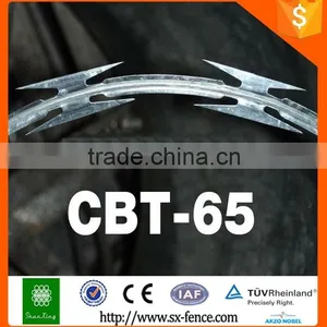 China Razor Barbed Wire/Hot Dipped Galvanized Razor Barbed Wire for Sale!!! thumbnail-2