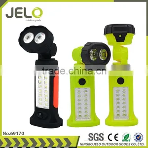 Multi Functional Rotatable SMD 14LED+2LED Working Lamp Stand Work Light Magnetic With Folding Hook thumbnail-1