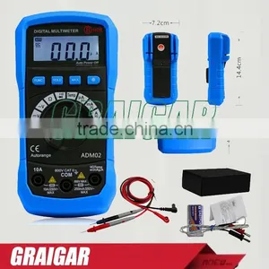 ADM02 Pocket Multifunction Digital Multimeter DMM Temperature DC/AC Voltage Current Meter Tester thumbnail-6