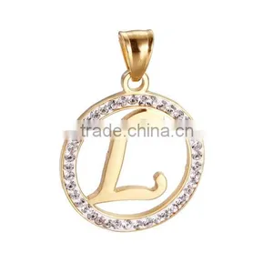 18k Plating Aluminum Chain Metal Pendant Necklace -jewelry Wholesale thumbnail-1