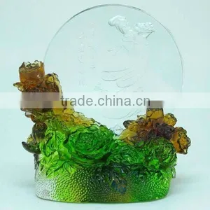 Coloured Glass Crystal Centerpiece for Decoration thumbnail-1