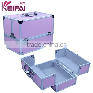 Pink Color Factory Cheap Makeup Train Case thumbnail-1