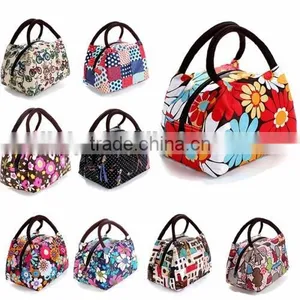 Portable Outdoor Picnic Travel Lunch Dinner Bag Container Box Carry Totes Pouch thumbnail-2