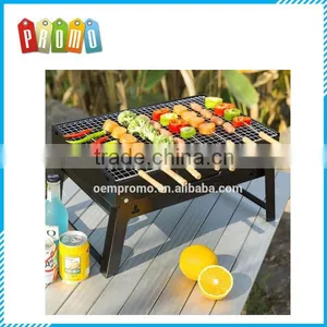 Portable Outdoor Picnic Charcoal Barbecue Grill Set thumbnail-1