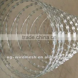 (Manufacturer, BTO/CBT) Galvanized Razor Barbed Wire thumbnail-1