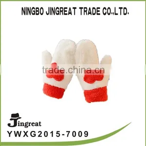 2015 Winter Custom Style White and Orange Glove thumbnail-1