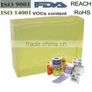 China Supplier Top Grade Hot Melt Pressure Sensitive Adhesive Glue for Label thumbnail-1