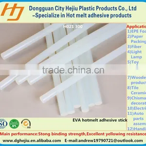EVA Environmental Nontoxic Hot Melt Adhesive Glue Stick for Stand up Pouch thumbnail-1