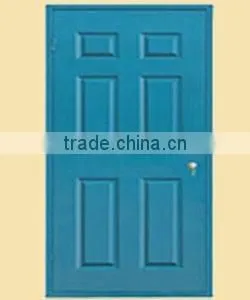 High Quality Steel Fire-proof Doors Blue Color or Other Colors Optional thumbnail-1
