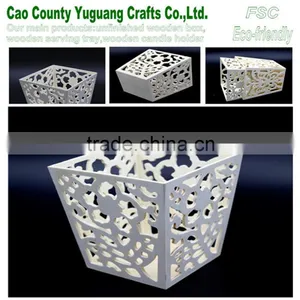 Wooden Craft Bin,wooden Home Decoration,wooden Crafts Dustbin thumbnail-1