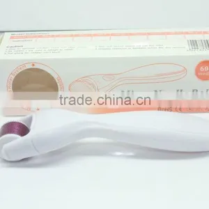 Newest Micro Needle Derma Roller 600 Needles Body Massage Roller With Changeable Head thumbnail-6