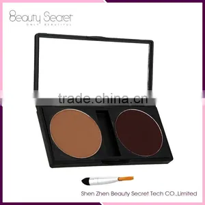 Private Label 2 Color Eyebrow Powder Palette thumbnail-6