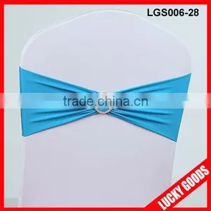 Fashion Blue Elastic Spandex Chair Bands Wholesale thumbnail-1