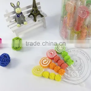 Fruit Gummy Roll With Jelly Ball Pop Lollipop thumbnail-3