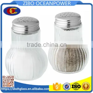 Mini Pepper &salt Glass Spice Jar Set thumbnail-1