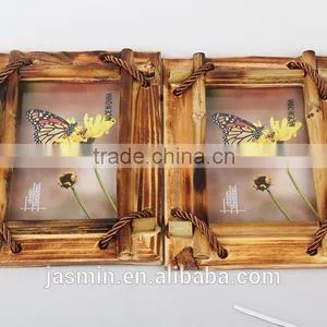 2016 New Hot Sell Wood Material Photo Frame for Restaurant Baby Shower Decoration Photo Frame Back School Gift Classmate Gift thumbnail-3