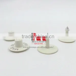 Animal Ear Tag for Cattle in White 30*30 mm thumbnail-2