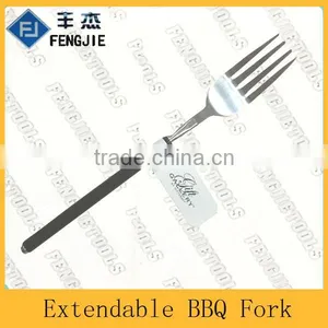 Fengjie High Quality Retractable Stainless Steel BBQ Metal Skewers thumbnail-2