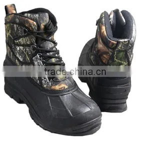 Mens Camouflage Waterproof Warm Winter Hunting Boots thumbnail-2