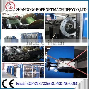 Rope Making Machine High Capacity pp Twine Rope Making Machin Email: Ropenet22@ropenet.com thumbnail-1