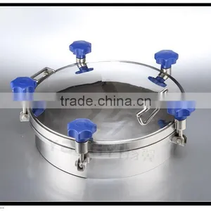 Stainless Steel 304 DN400 Manhole,manway Cover ,manhead for Distillation Equipment thumbnail-3