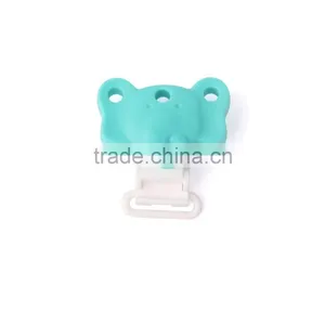 Mixed Shape Rubber Baby Pacifier Chain Clamp thumbnail-2
