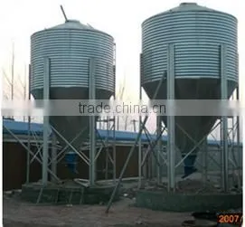 HY Series Livestock Poultry Feed Storage Silo for Automatic Feeding System thumbnail-2