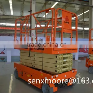8-14m Good Quality Self-propelled Scissor Aerial Work Platform With LGMG Brand thumbnail-1
