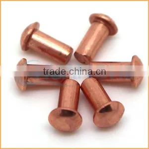 Factory Supply Best Price Head Copper Solid Rivets thumbnail-1