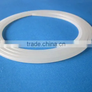 White Round Silicone Rubber Sealing Strip thumbnail-1