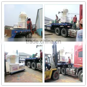 CSPM 2016 New 2t/h Biomass Ring Die Pellet Production Machine thumbnail-6