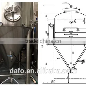 Mirco Beer Brewing Conical Fermenter/home Brew Conical Fermenter thumbnail-6
