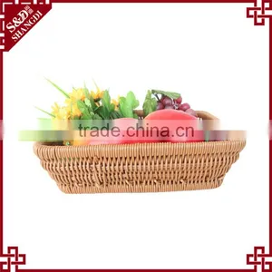 Durable & Washable Bathroom Strong Rattan Basket Storage for Home or Hotel thumbnail-6