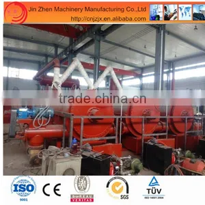 100% Environmental and Higher Quality PLC Continuous Used Tyre Recycling Plant thumbnail-3