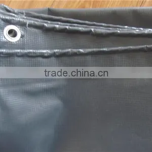 China Manufacture Fumigation Tarpaulin, Grain Store Used Pvc Laminated Tarpaulin thumbnail-4