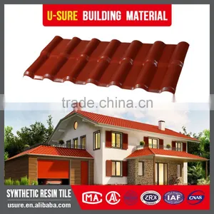 Chinese New Style ASA Coated PVC Waterproofing Plastic Roof Shingle thumbnail-1