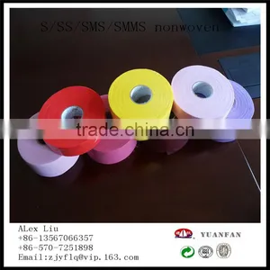 Short Width pp Spunbond Non Woven Fabric Used for Masks, Surgical Tape, Non-woven Cap, Non-woven Shoe Covers and Other Products thumbnail-4