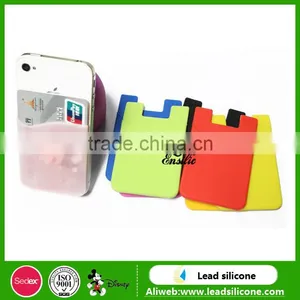 3M Sticky Silicone Smart Wallet,Silicone Phone Card Holder thumbnail-6