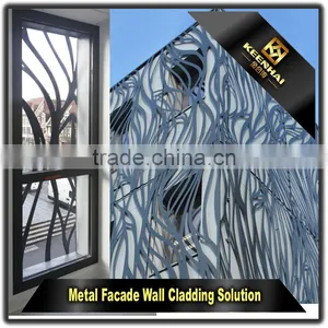 Laser Cutting Aluminium Decorative Exterior Metal Wall Panels for Building thumbnail-2
