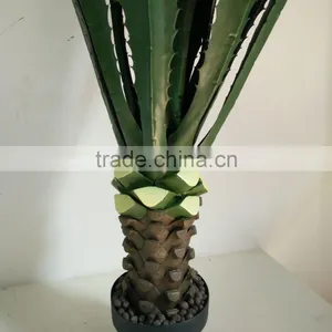 High Quality Artificial Maguey Bonsai Potted Plant thumbnail-3