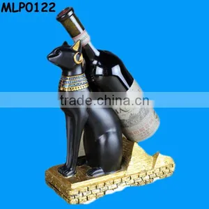 Resin Cute Cat Shaped Animal Wine Bottle Holders thumbnail-1