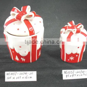China Manufacturer Ceramic Christmas Gift Box thumbnail-1
