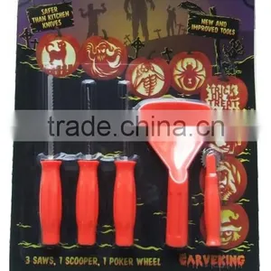 New Style 5pcs Holiday Decoration Pumpkin Carving Kit thumbnail-1