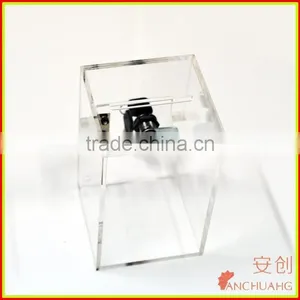 Wholesale Acrylic Donation Box/vote Box With Lock thumbnail-2