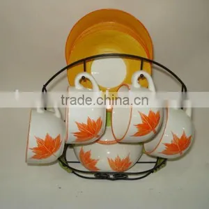 9pcs Porcelain Tea&coffee Sets thumbnail-1