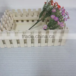 Outdoor Wooden Flower Pot thumbnail-3