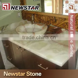 Newstar Stone Hotel Onyx Vanity Countertop thumbnail-1